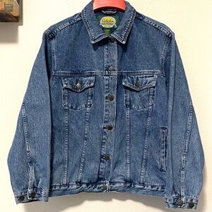 Vintage Cabela's Jean Jacket - Heavyweight & Classic Style - Size Medium